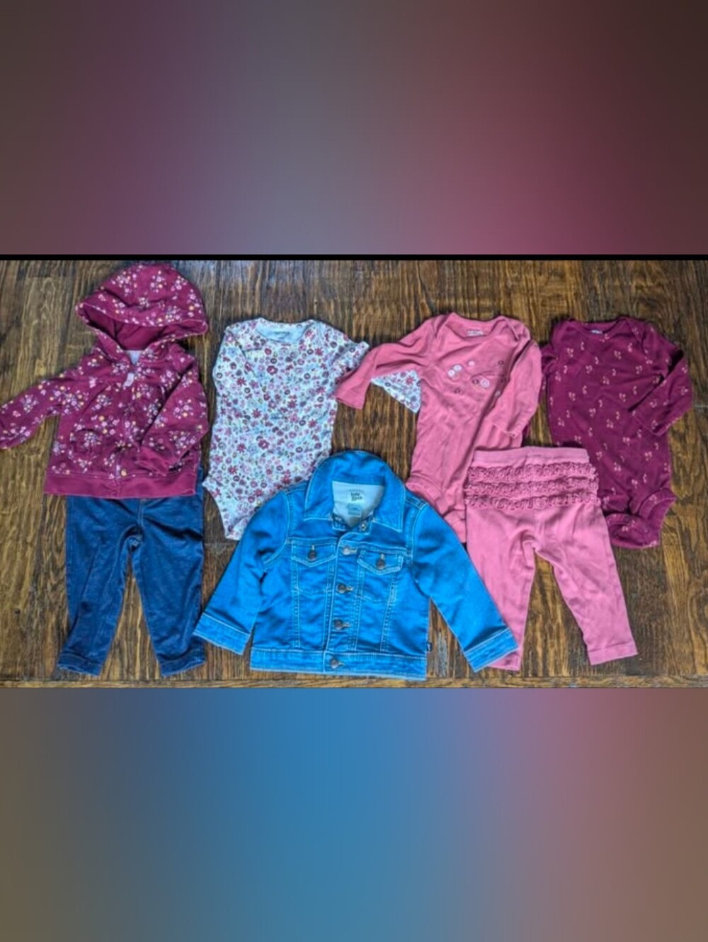9 month Carter and baby B'gosh Fall clothes Lot